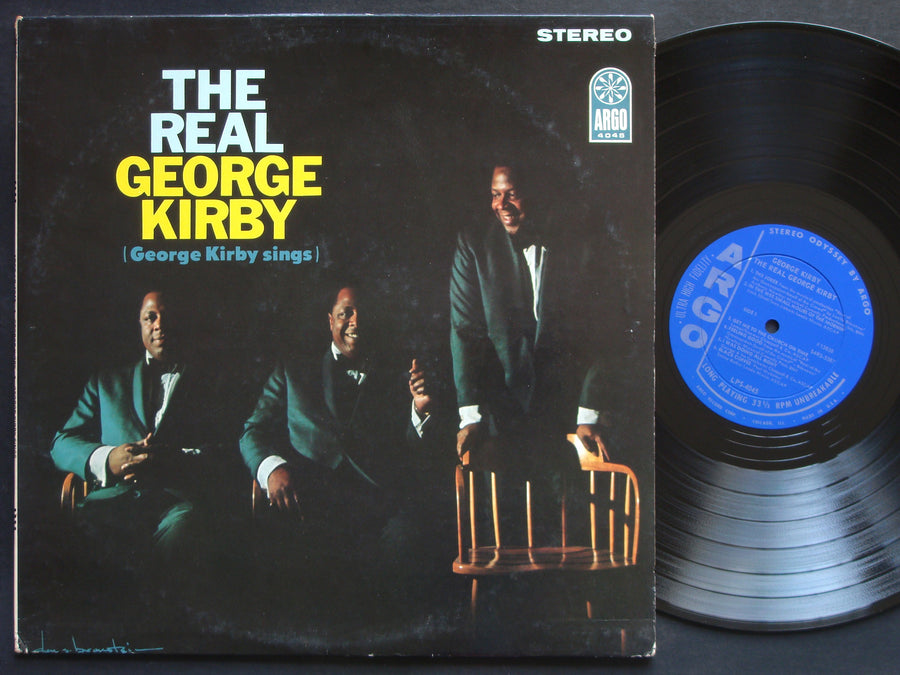 GEORGE KIRBY The Real George Kirby LP ARGO RECORDS LPS 4045 US 1965 JAZZ DG ST