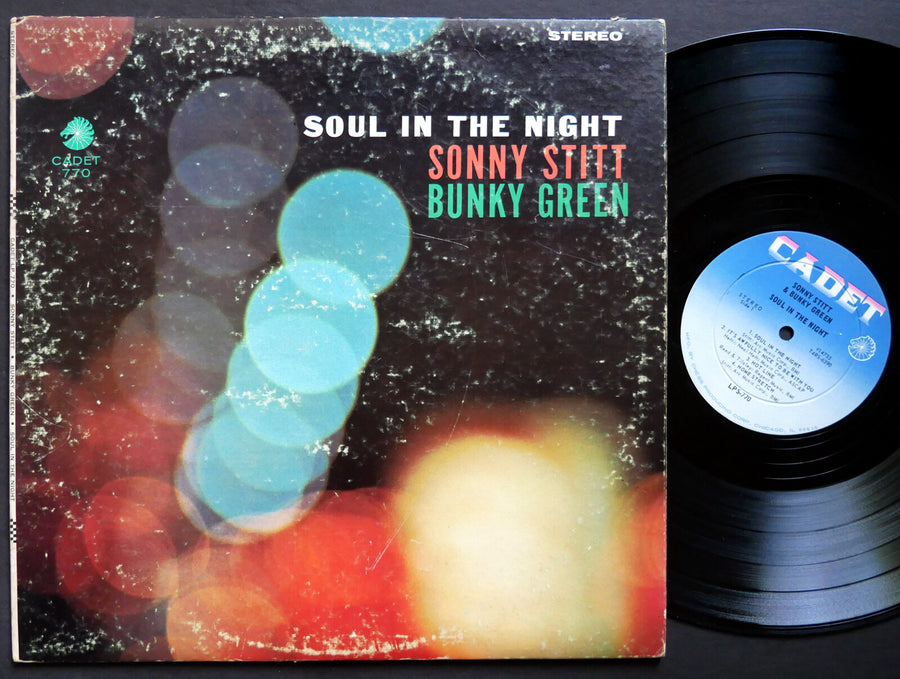 SONNY STITT & BUNKY GREEN Soul In The Night LP CADET LPS-770 US 1966 JAZZ DG