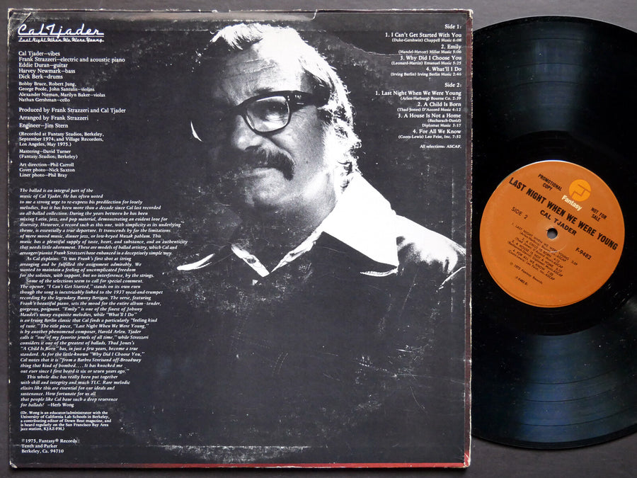 CAL TJADER Last Night When We Were Young LP FANTASY F-9482 Afro-Cuban Jazz
