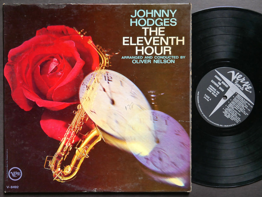 JOHNNY HODGES The Eleventh Hour LP VERVE V-8492 US 1962 MONO JAZZ Oliver Nelson