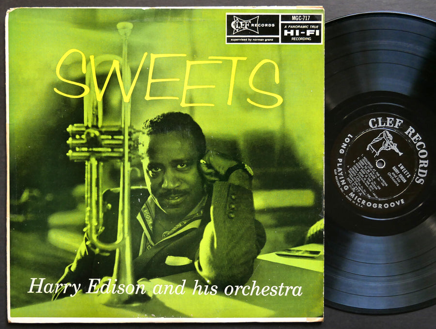 HARRY EDISON And His Orchestra Sweets LP CLEF MG C-717 DG MONO JAZZ Ben Webster