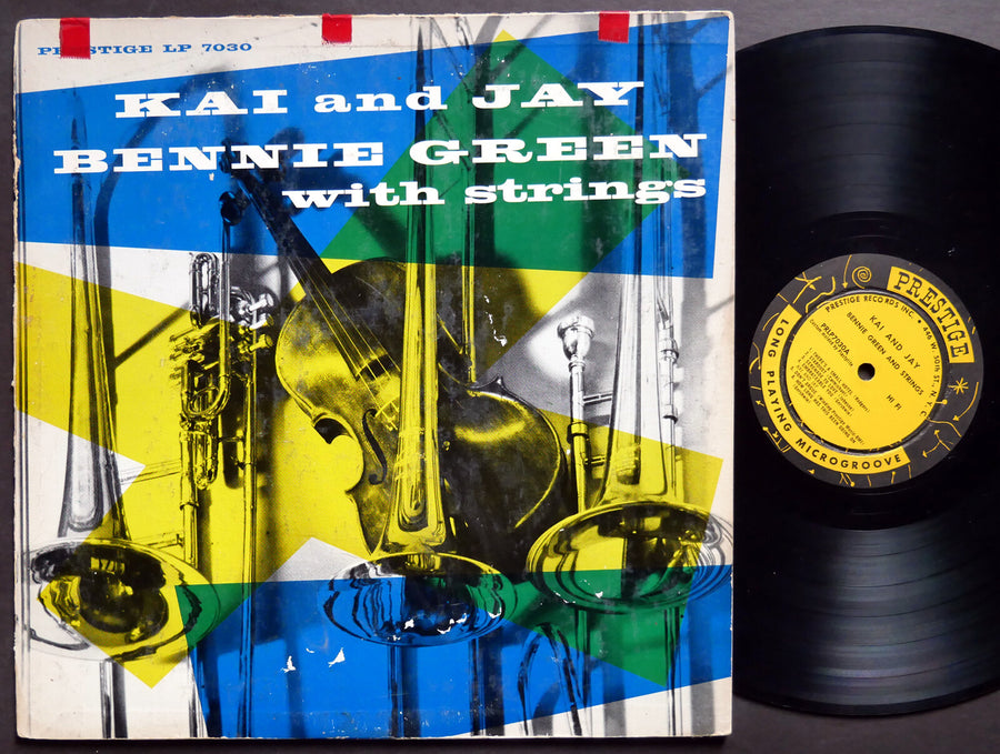 KAI And JAY BENNIE GREEN With Strings LP PRESTIGE 7030 US '56 RVG DG MONO W.50th