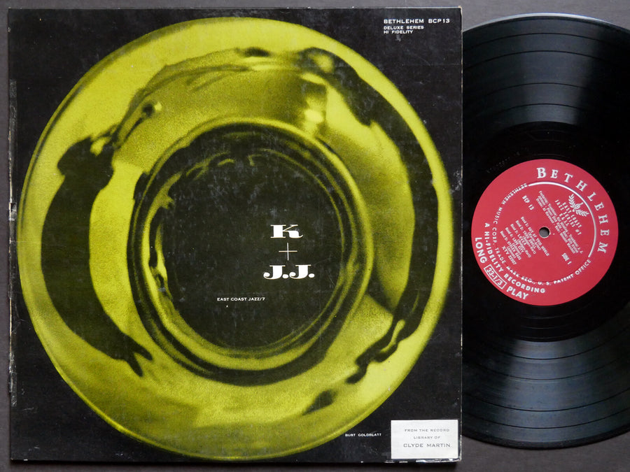KAI WINDING J.J. JOHNSON K + J.J. LP BETHLEHEM RECORDS BCP 13 US 1955 DG MONO