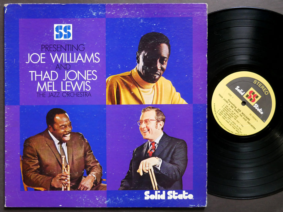 JOE WILLIAMS THAD JONES MEL LEWIS The Jazz Orchestra LP SOLID STATE SS 18008