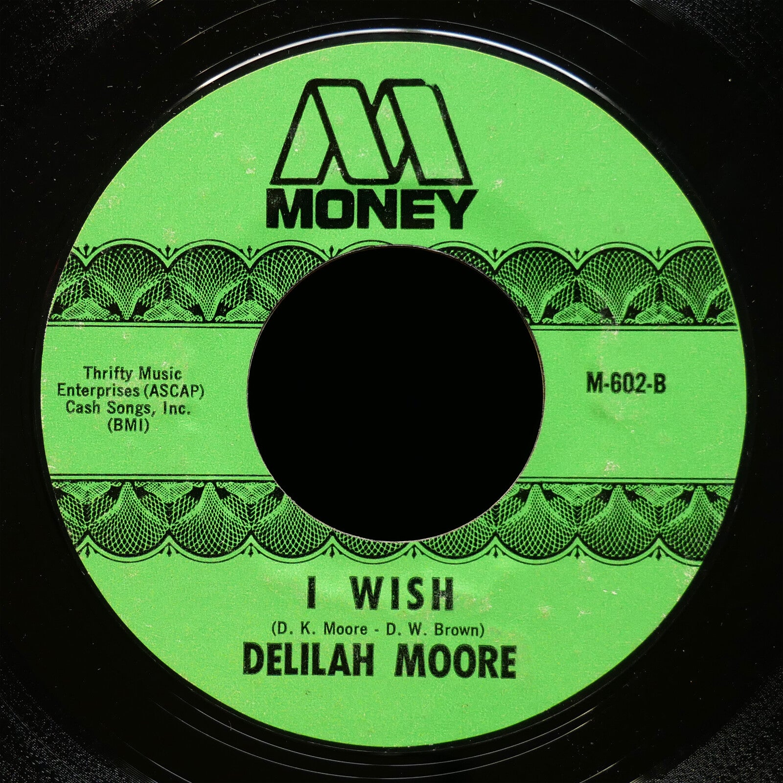 DELILAH MOORE I'll Just Walk Away / I wish 45 MONEY RECORDS M-602 US 1973 Soul