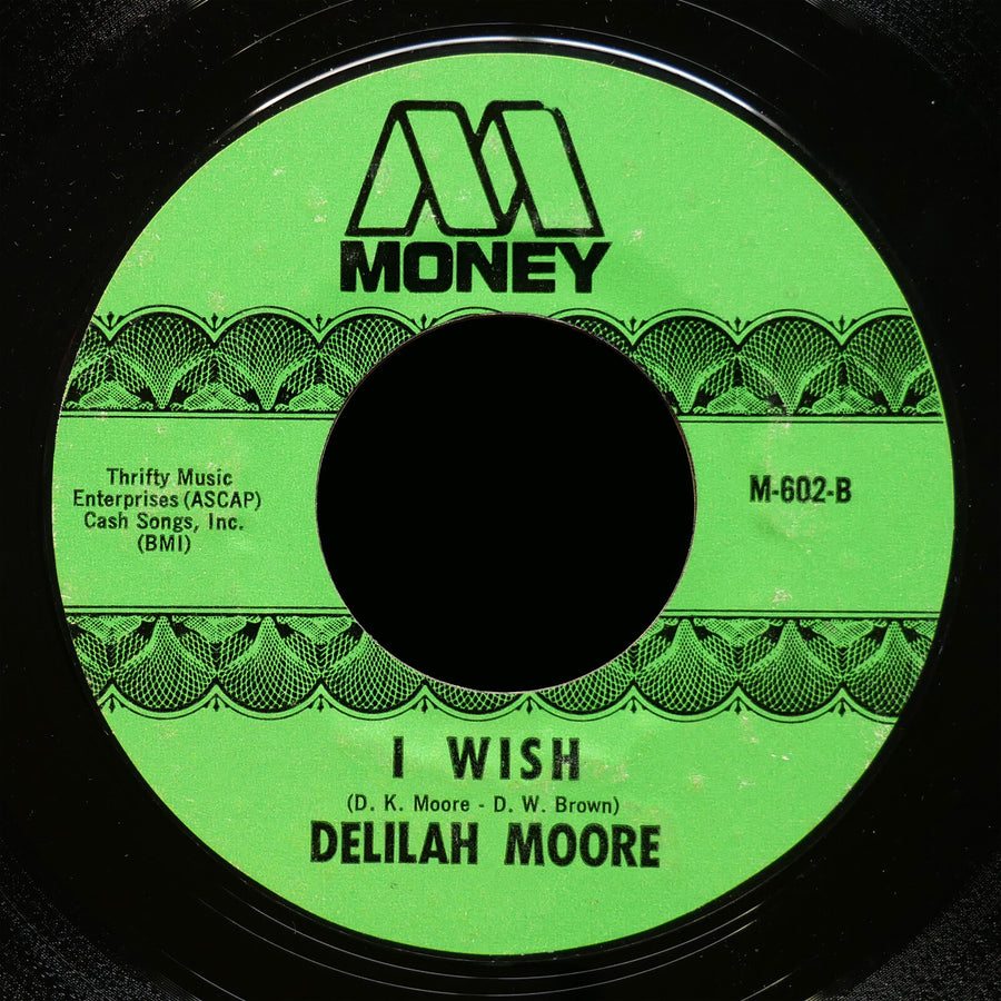 DELILAH MOORE I'll Just Walk Away / I wish 45 MONEY RECORDS M-602 US 1973 Soul