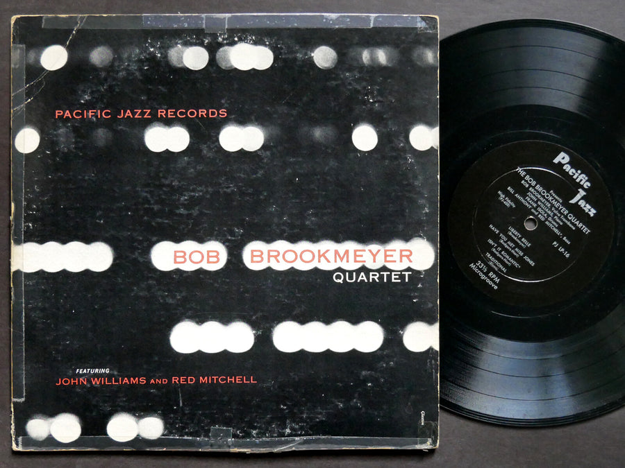 BOB BROOKMEYER Quartet 10" LP PACIFIC JAZZ PJ LP-16 US 1954 DG MONO Red Mitchell