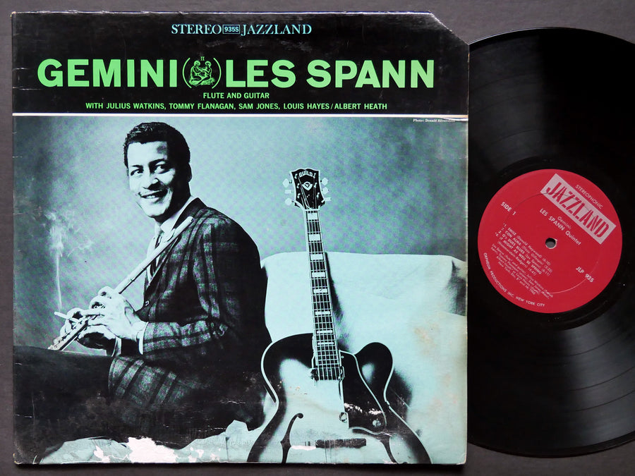 LES SPANN Gemini LP JAZZLAND JLP 935S US 1961 Tommy Flanagan Louis Hayes