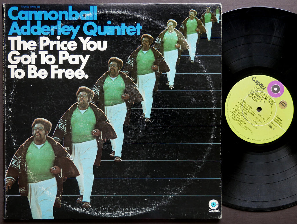 CANNONBALL ADDERLEY The Price You Got To Pay To Be Free 2 x LP CAPITOL SWBB-636