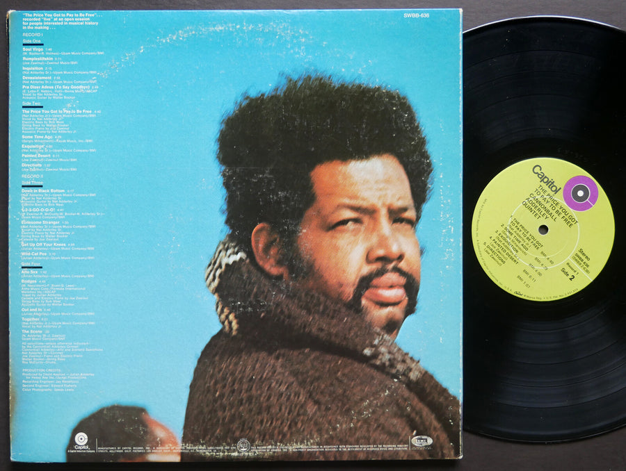 CANNONBALL ADDERLEY The Price You Got To Pay To Be Free 2 x LP CAPITOL SWBB-636