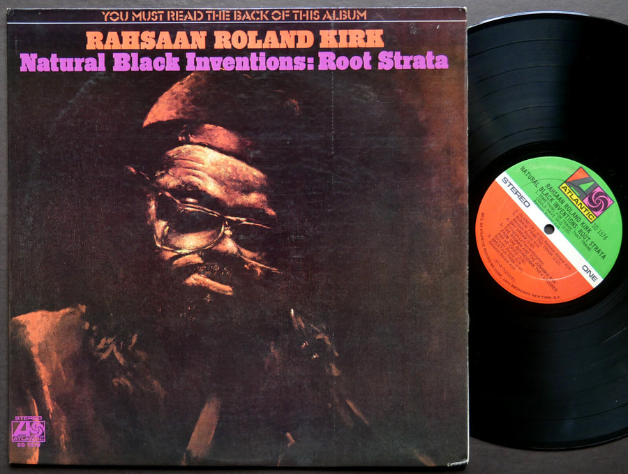 RAHSAAN ROLAND KIRK Natural Black Inventions: Root Strata ATLANTIC SD 1578 JAZZ