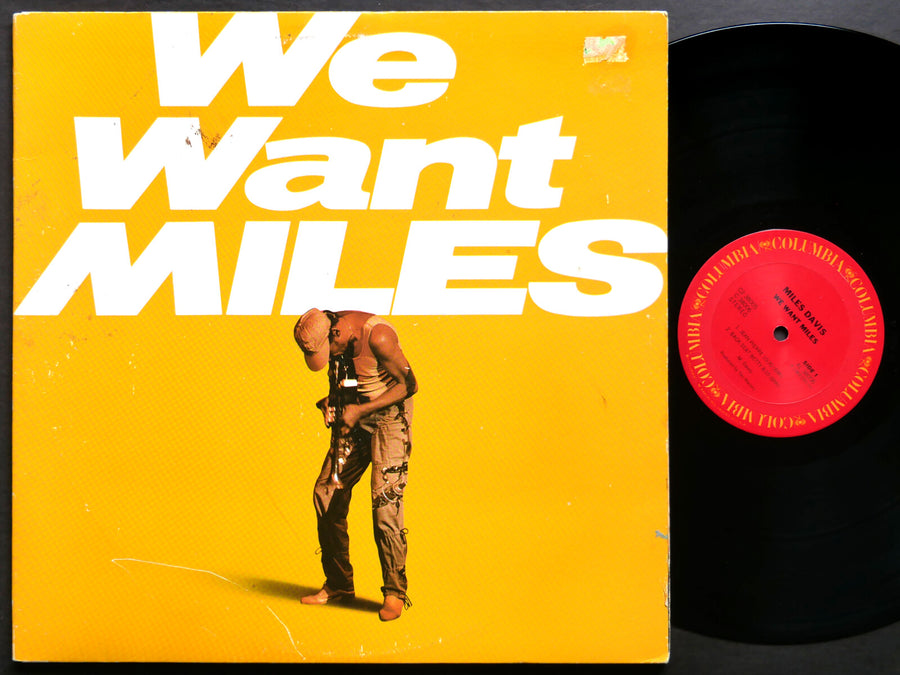 MILES DAVIS We Want Miles 2 x LP COLUMBIA C2 38005 US 1982 JAZZ Marcus Miller