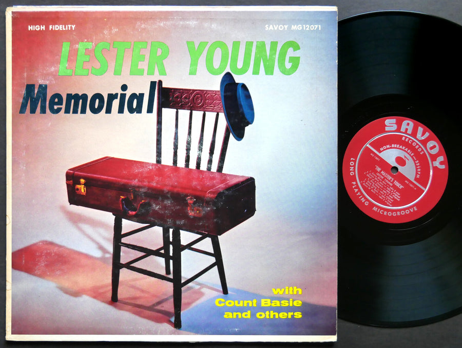 LESTER YOUNG The Master's Touch LP SAVOY RECORDS MG 12071 DG MONO JAZZ
