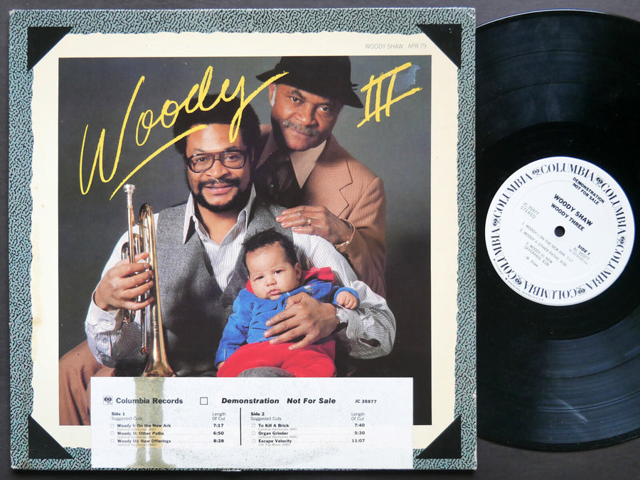 WOODY SHAW Woody Three LP COLUMBIA JC 35977 US '79 Buster Williams Curtis Fuller