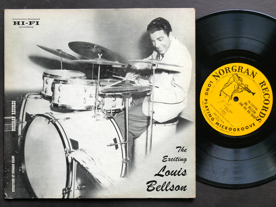 LOUIS BELLSON The Exciting Mr. Bellson 10" LP NORGRAN MGN-14 MONO Benny Carter