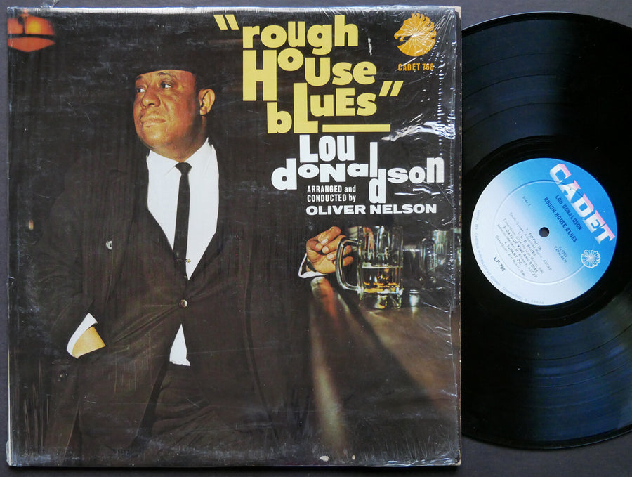 LOU DONALDSON Rough House Blues LP CADET LP 768 US 1966 DG MONO Oliver Nelson
