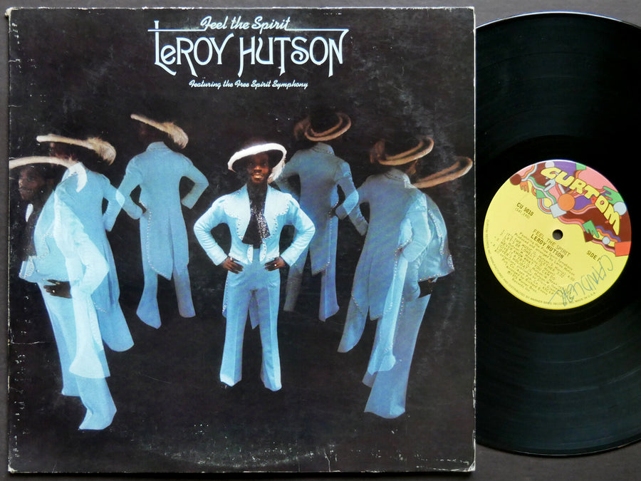 LEROY HUTSON The Free Spirit Symphony Feel The Spirit LP CURTOM CU 5010 US 1976