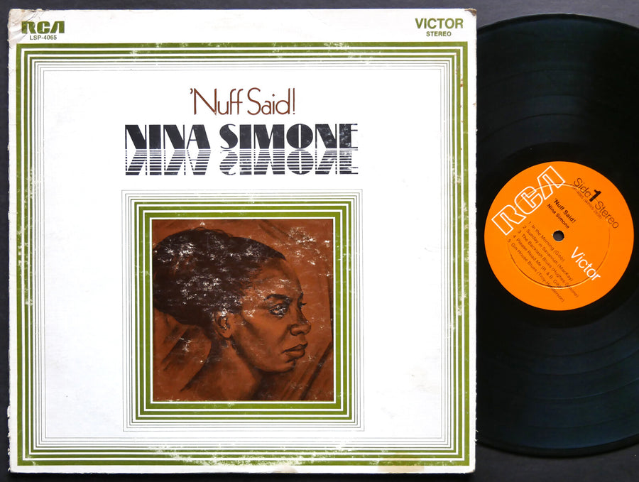 NINA SIMONE 'Nuff Said! LP RCA VICTOR LSP-4065 US 1968 SOUL JAZZ DG