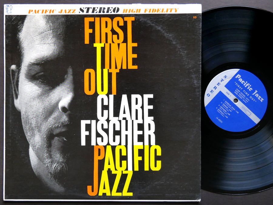 CLARE FISCHER First Time Out LP PACIFIC JAZZ PJ STEREO 52 US 1962 Gary Peacock