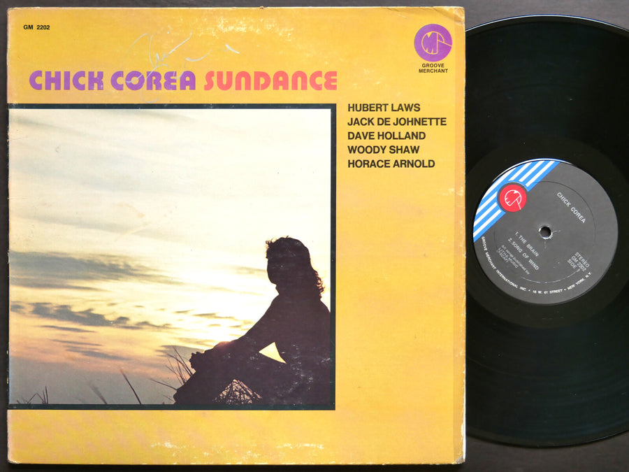 CHICK COREA Sundance LP GROOVE MERCHANT GM 2202 US 1972 JAZZ AUTOGRAPHED