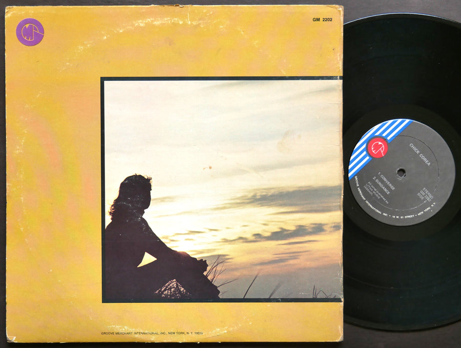 CHICK COREA Sundance LP GROOVE MERCHANT GM 2202 US 1972 JAZZ AUTOGRAPHED
