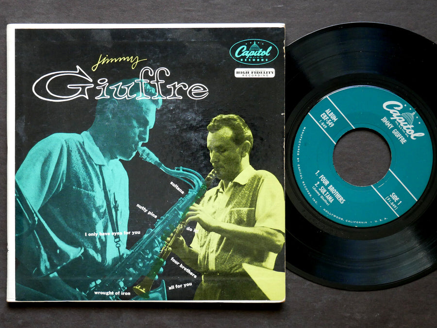JIMMY GIUFFRE Self Titled 2x EP 7" CAPITOL RECORDS EBF 549 US 1955 Russ Freeman