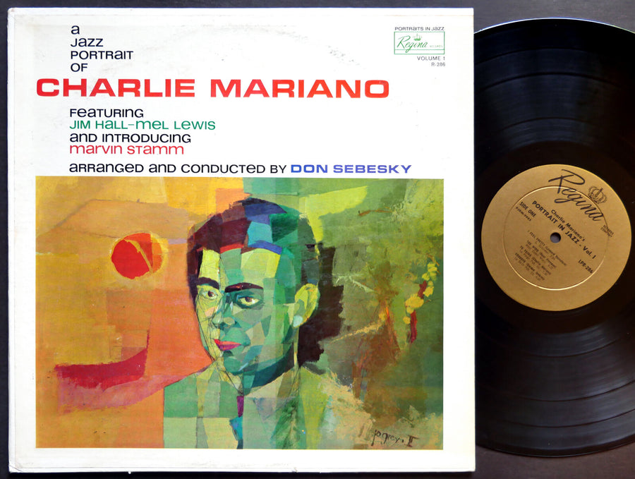 CHARLIE MARIANO A Jazz Portrait Of.. LP REGINA COMPANY LPR-286 US 1963 DG MONO