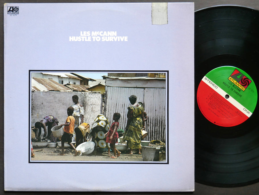 LES MCCANN Hustle To Survive LP ATLANTIC SD 1679 US '75 JAZZ FUNK Herbie Hancock