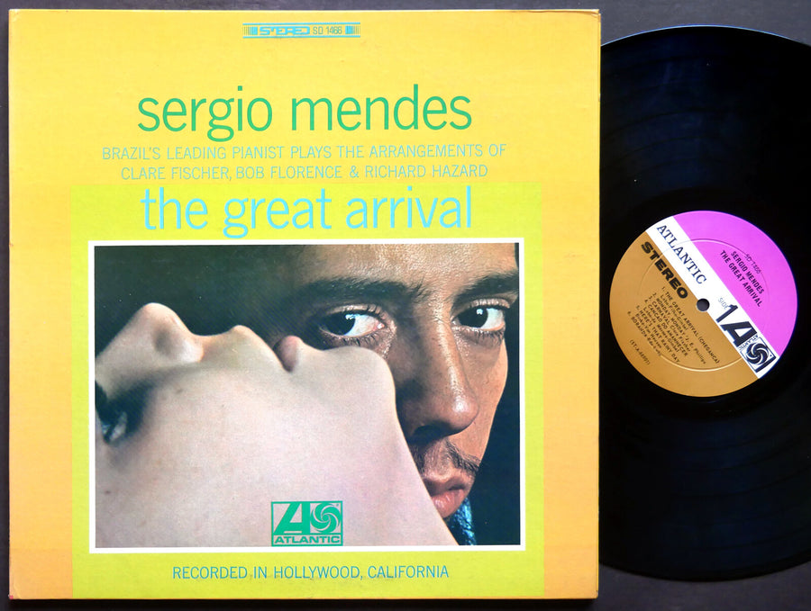 SERGIO MENDES The Great Arrival LP ATLANTIC 1466 US 1966 DG ST Jazz Bossa Nova