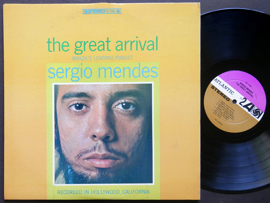 SERGIO MENDES The Great Arrival LP ATLANTIC 1466 US 1966 DG ST Jazz Bossa Nova