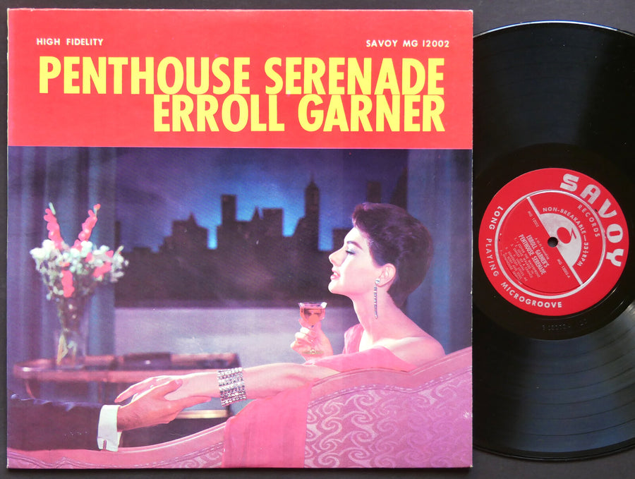 ERROLL GARNER Penthouse Serenade LP SAVOY RECORDS MG 12002 JAZZ RVG DG MONO