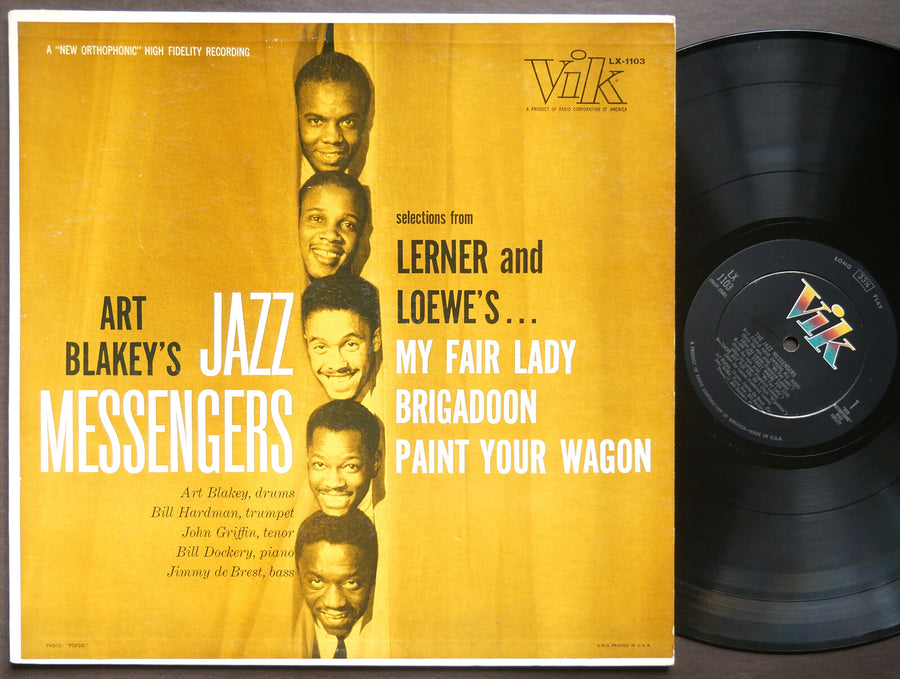 ART BLAKEY Jazz Messengers Selections From Lerner And Loewe's VIK LX 1103 MONO