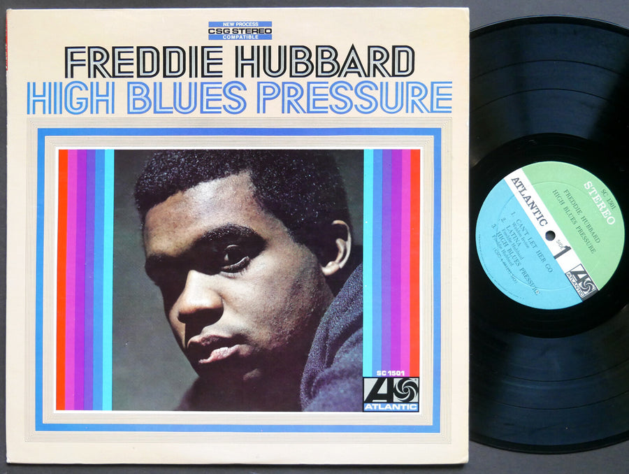 FREDDIE HUBBARD High Blues Pressure LP ATLANTIC SC 1501 US '68 Weldon Irvine VG+
