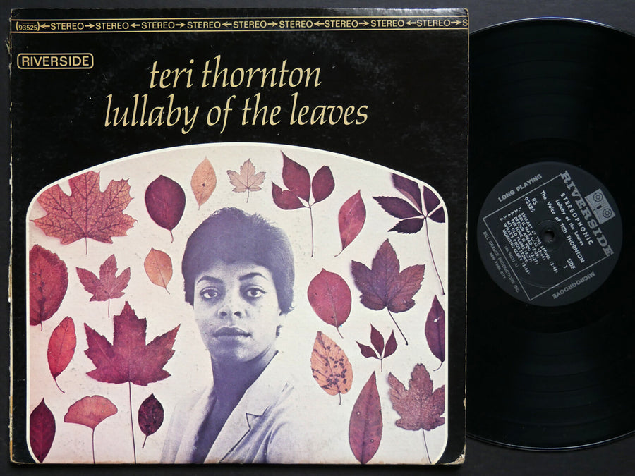 TERI THORNTON Lullaby Of The Leaves LP RIVERSIDE RS 93525 DG ST Wynton Kelly