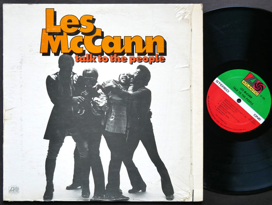 LES MCCANN Talk To The People LP ATLANTIC SD 1619 US 1972 Jazz Funk