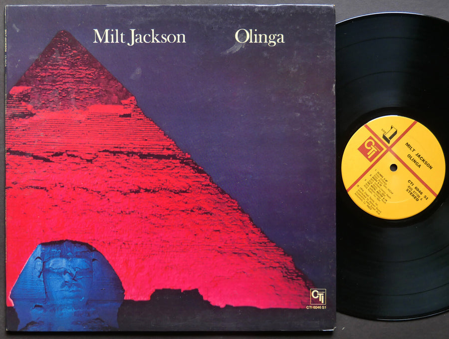 MILT JACKSON Olinga LP CTI RECORDS CTI 6046 US 1974 RVG Cedar Walton Jimmy Heath