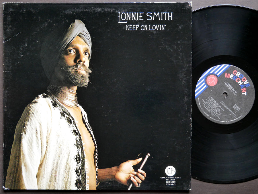 LONNIE SMITH Keep On Lovin' LP GROOVE MERCHANT GM-3312 US 1976 Jazz Funk VG+