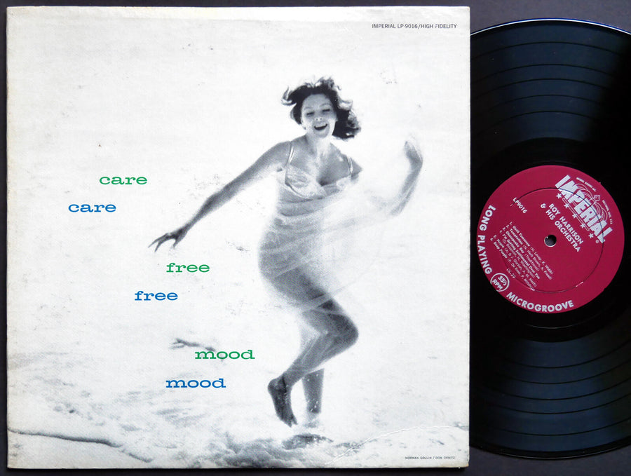 ROY HARRIS & His Orchestra Carefree Mood LP IMPERIAL LP 9016 US 1956 DG MONO VG+