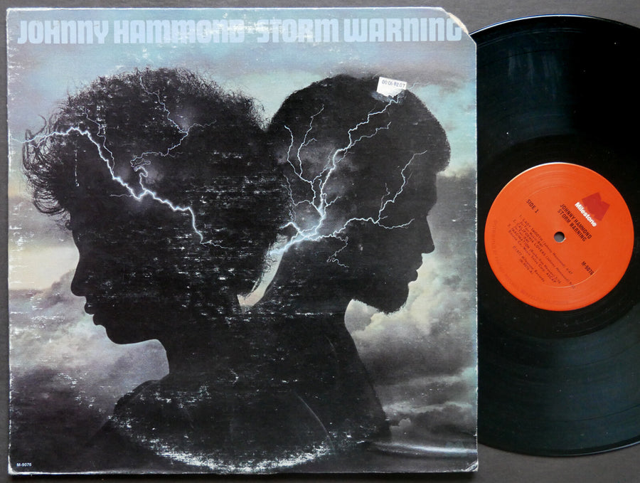 JOHNNY HAMMOND Storm Warning LP MILESTONE M-9076 US 1977 JAZZ FUNK Ron Carter