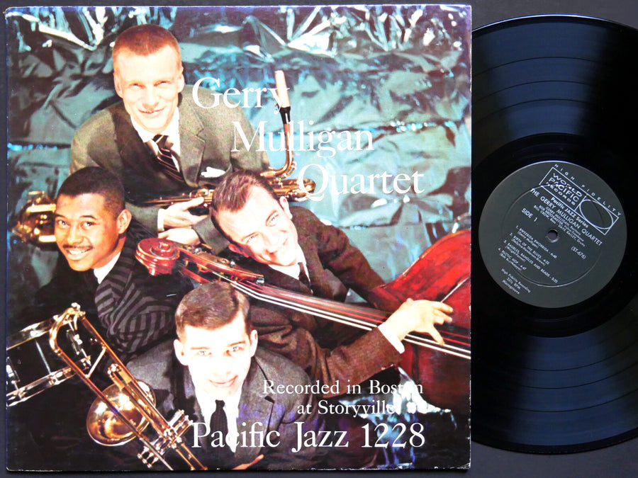 GERRY MULLIGAN Recorded In Boston At Storyville LP PACIFIC JAZZ PJ-1228 DG MONO