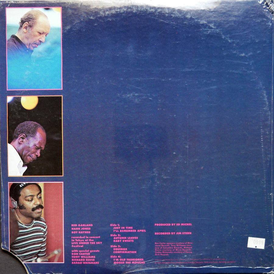 GALAXY ALL-STARS IN TOKYO RED GARLAND Live Under The Sky LP GALAXY GXY-95001