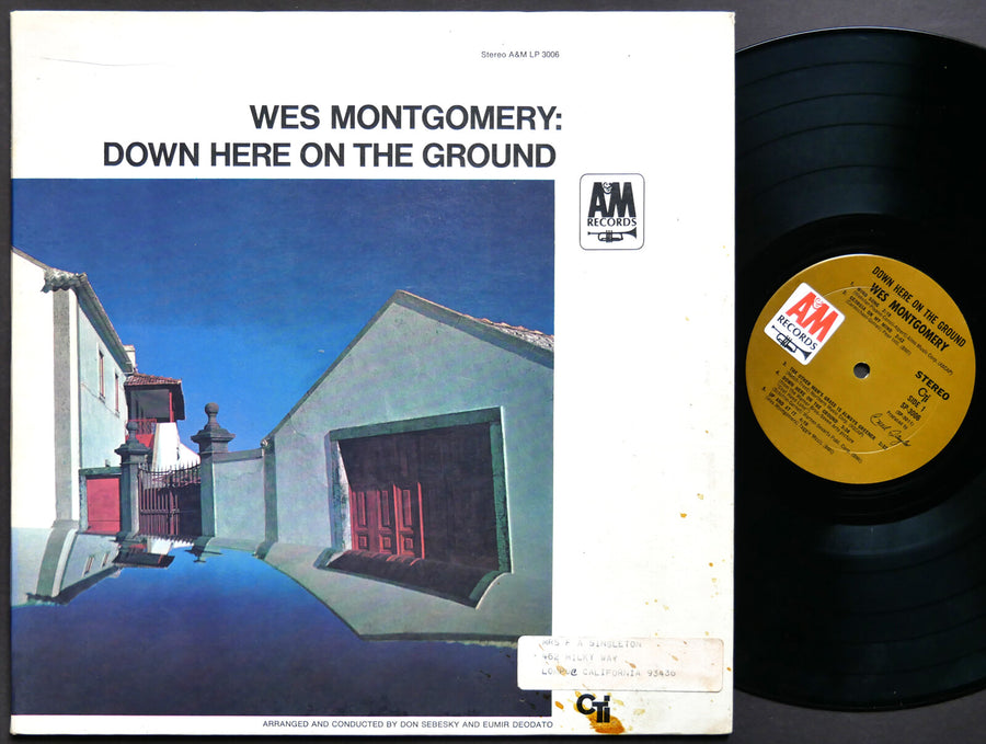 WES MONTGOMERY Down Here On The Ground LP A&M SP 3006 US 1968 Herbie Hancock