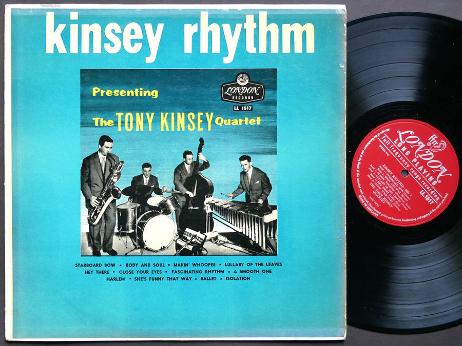 TONY KINSEY Quartet Kinsey Rhythm LP LONDON RECORDS LL 1517 UK JAZZ MONO