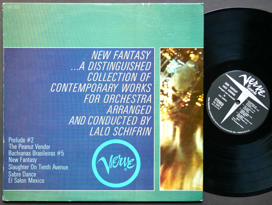 LALO SCHIFRIN New Fantasy LP VERVE V6-8601 US 1964 J. J. Johnson Clark Terry
