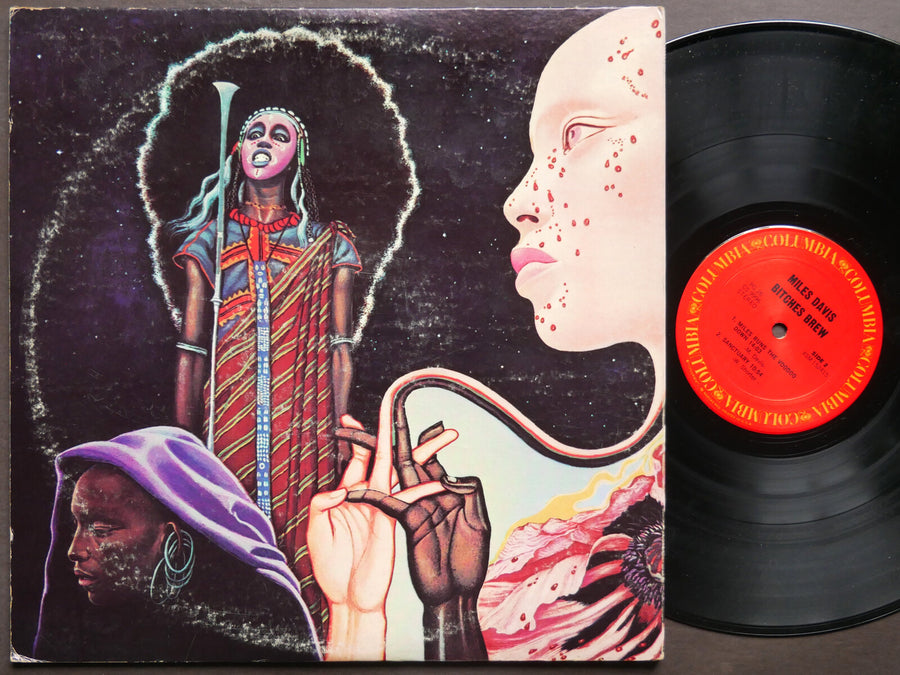 MILES DAVIS Bitches Brew 2 x LP COLUMBIA CS 9995 JAZZ Wayne Shorter Joe Zawinul