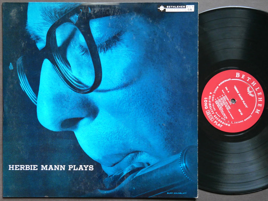 HERBIE MANN Herbie Mann Plays LP BETHLEHEM RECORDS BCP-58 US 1956 JAZZ DG MONO