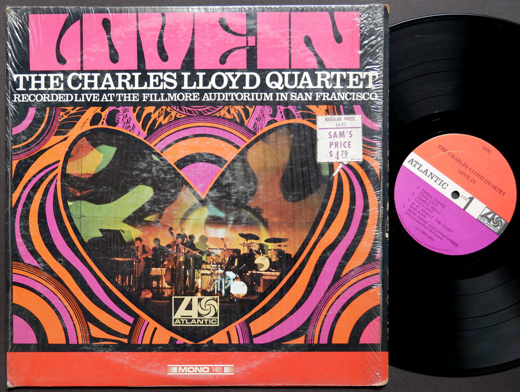CHARLES LLOYD Quartet Love-In LP ATLANTIC 1481 US 1967 MONO JAZZ Jack DeJohnette