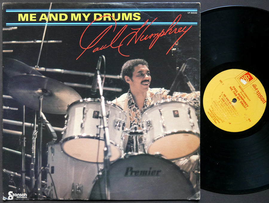 PAUL HUMPHREY Me And My Drums LP STANSON LP SS 540 US 1979 Jazz Funk