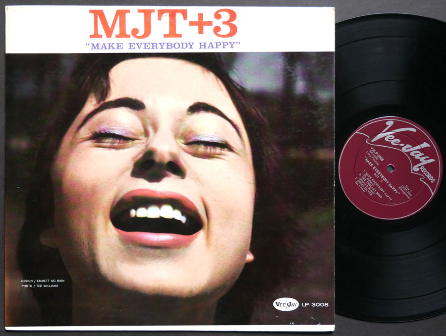 MJT+3 Make Everybody Happy LP VEE JAY VJLP 3008 US 1960 DG MONO Harold Mabern