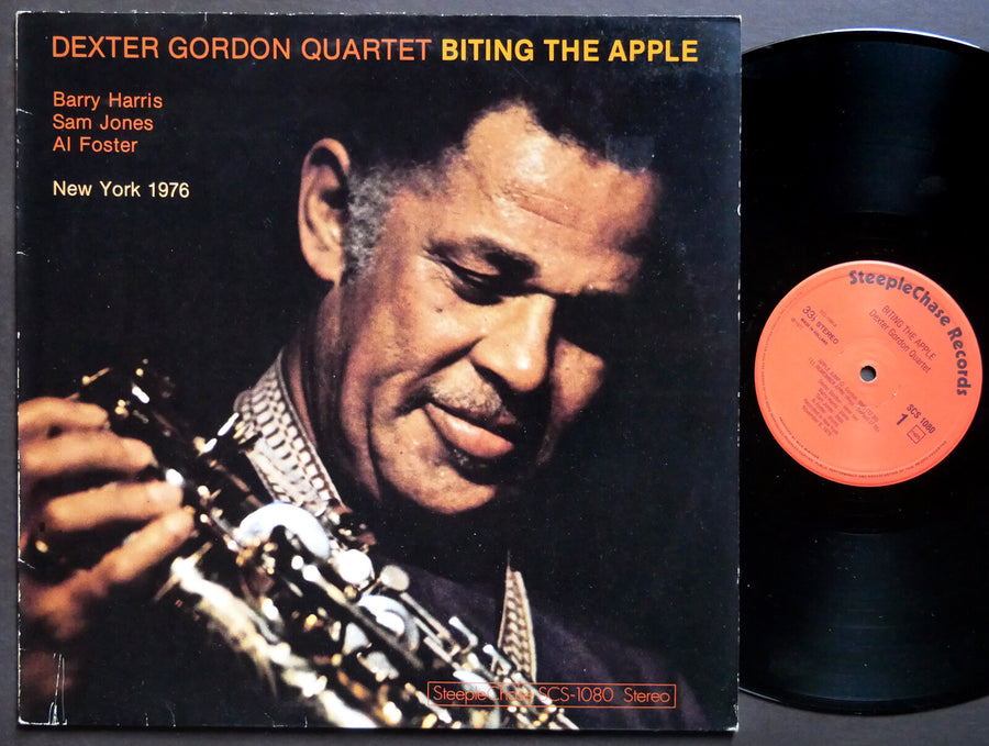 DEXTER GORDON Quartet Biting The Apple LP STEEPLECHASE SCS-1080 DENMARK 1977